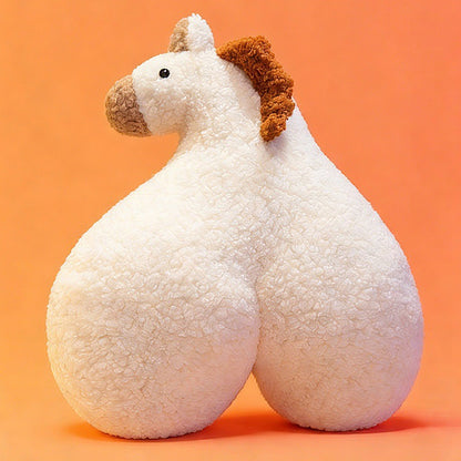 Love Heart Horse Plush
