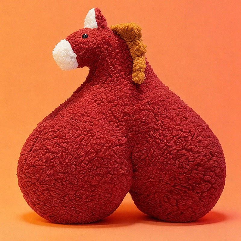 Love Heart Horse Plush