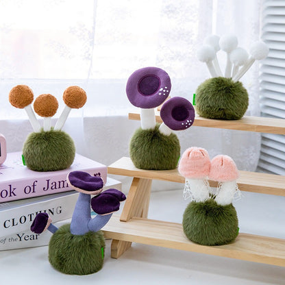 Plush Mushroom Pot