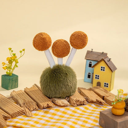 Plush Mushroom Pot