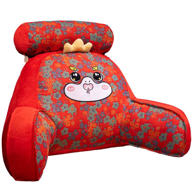 Lucky Horse Backrest Pillow