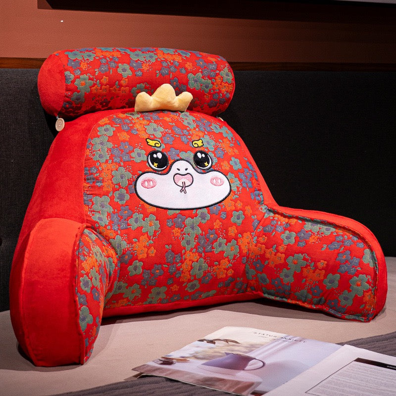 Lucky Horse Backrest Pillow