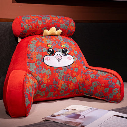 Lucky Horse Backrest Pillow