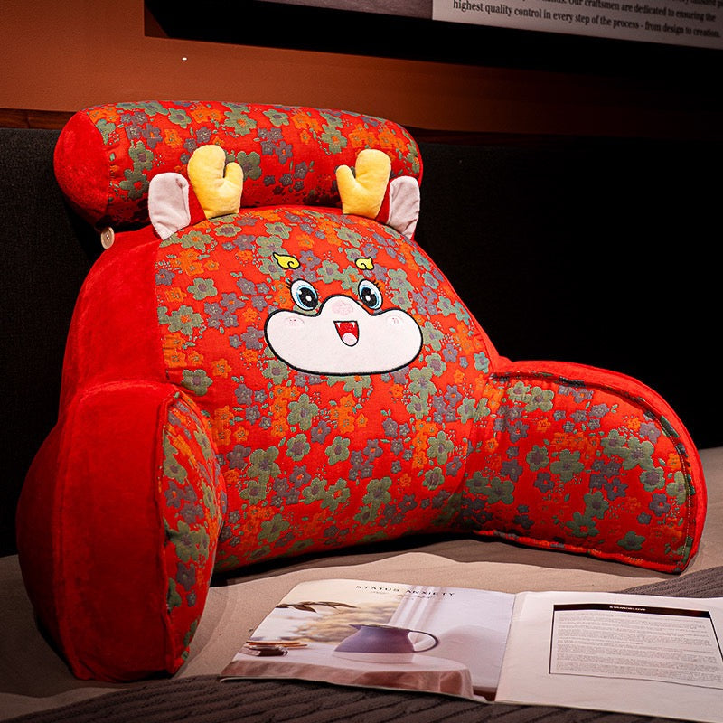 Lucky Horse Backrest Pillow